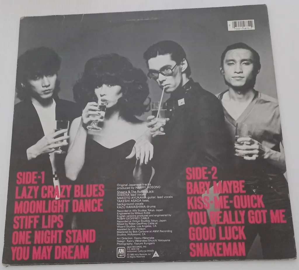 Sheena & The Rokkets, Sheena & The Rokkets Image 1++